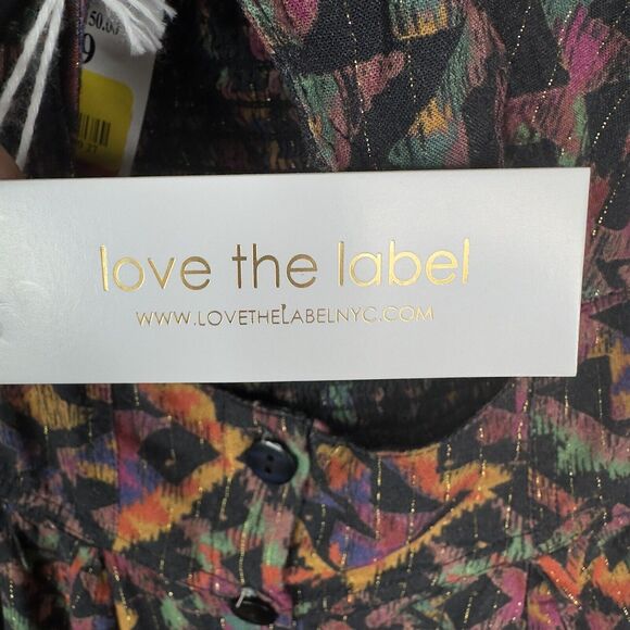 Anthropologie‎ Love The Label Dress XS NWT Boho Fairy Kaleidoscope Midi Cutout - Picture 11 of 14